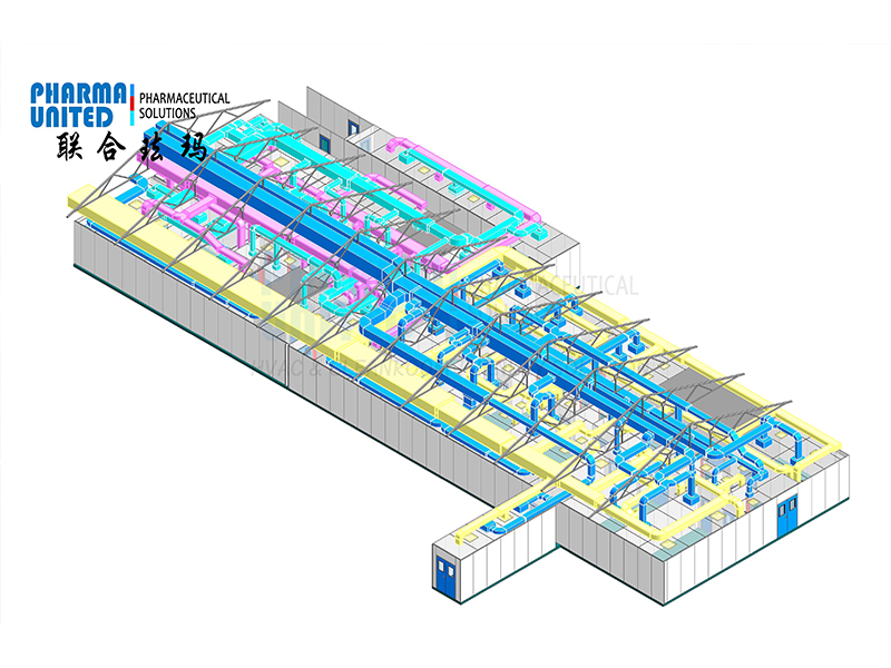 Проектирование чистых помещений в формате BIM (Информационное моделирование зданий)